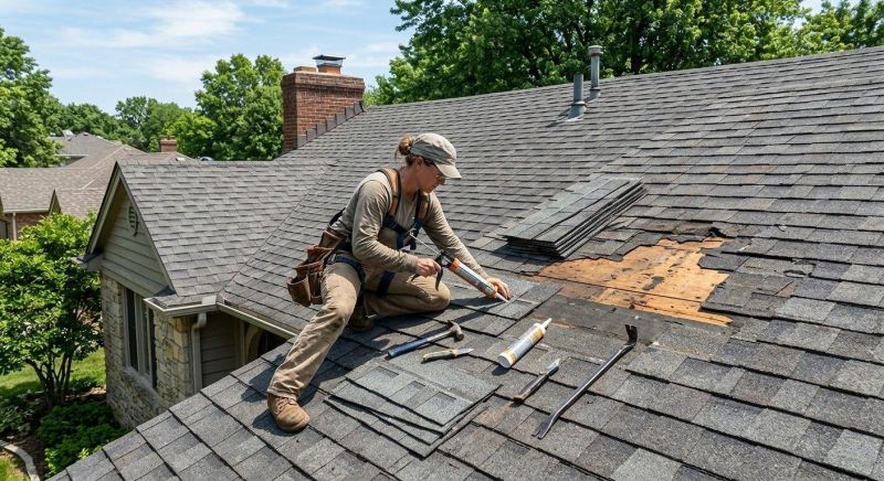 Commercial Asphalt Roof Repair