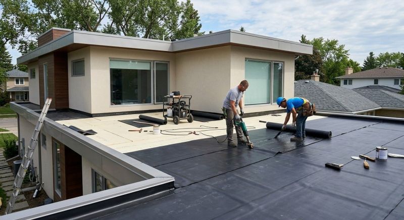Flat Roof Installation Process