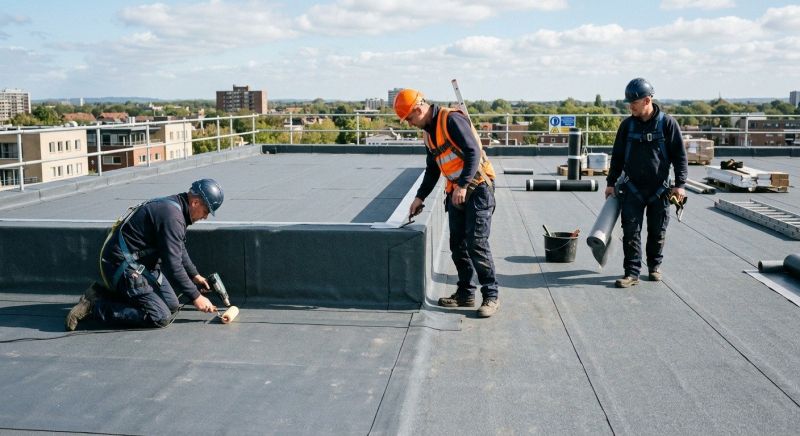 Maintaining Commercial Asphalt Roofs